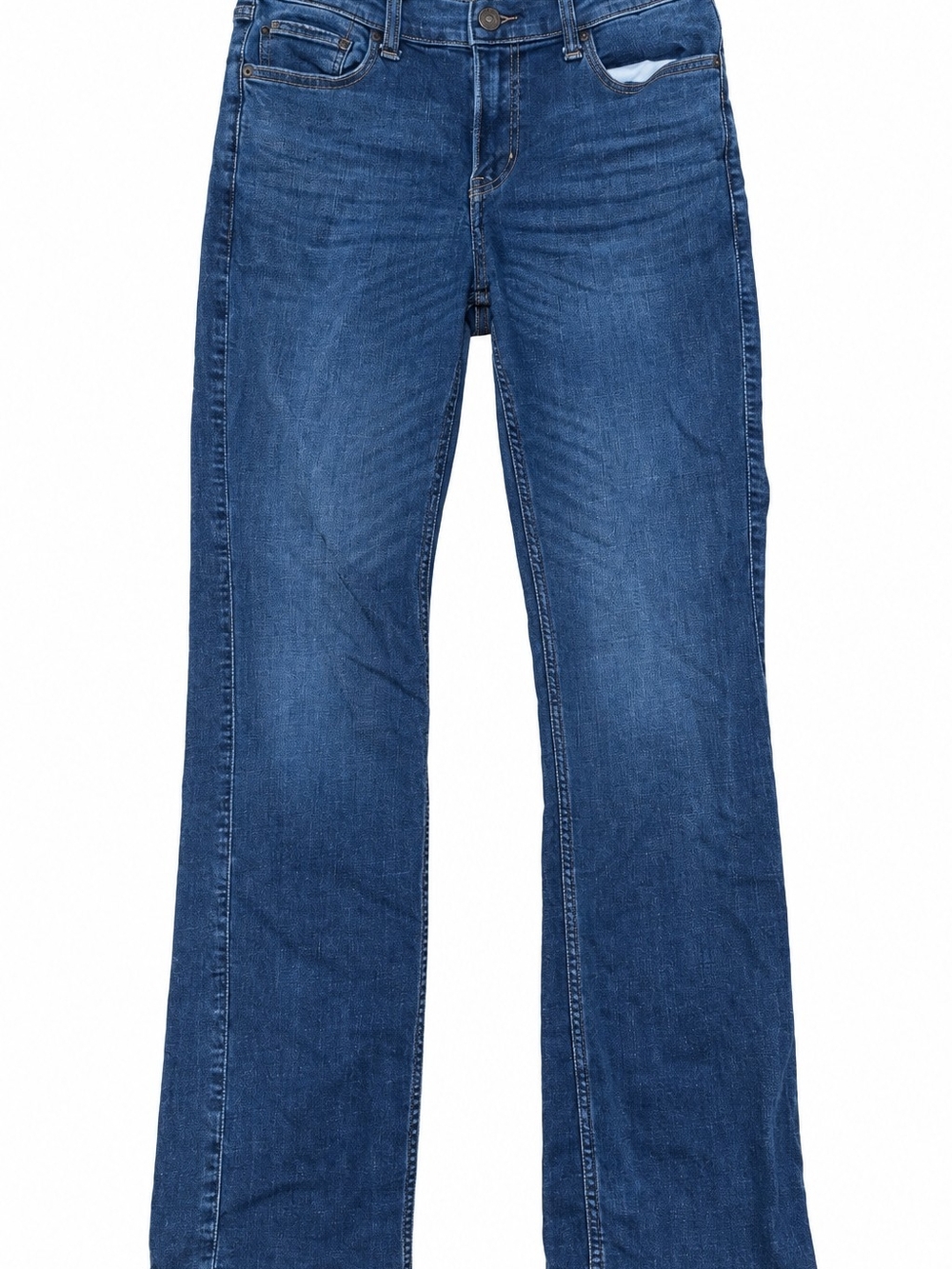 Abercrombie Kids Boys Straight Leg Jeans 13/14 Long Dark Wash